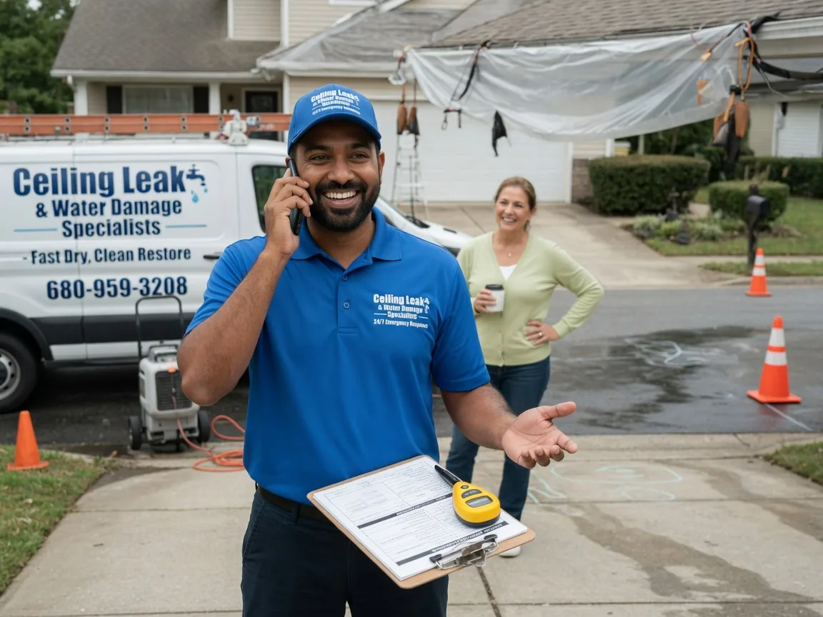 Ceiling Leak Cleanup Republican City, NE FAQs